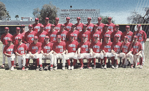 Mesa men's baseball team
