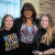 MCC President, Dr. Tammy Robinson, poses with two iBelong program participants.